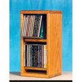Wood Shed Wood Shed 206 Solid Oak Dowel Cabinet for CDs 206